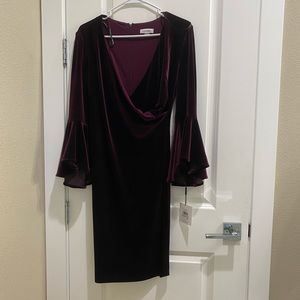 Calvin Klein Wrap Dress - size 6
